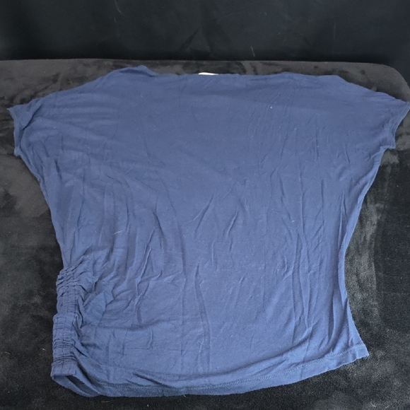 Max Studio Navy Blue Tee - Picture 4 of 5